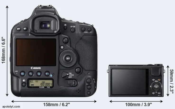 Comparison 1DX or XQ1 rear