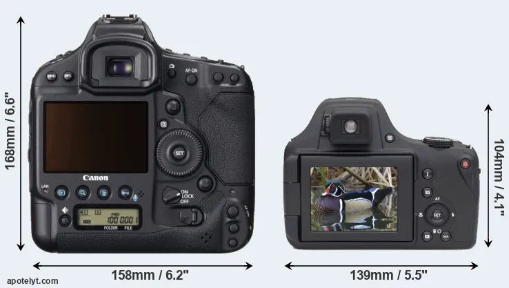 Comparison 1DX or AZ901 rear