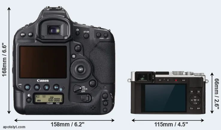 Comparison 1DX or D-LUX 7 rear