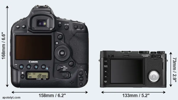 Comparison 1DX or X Vario rear