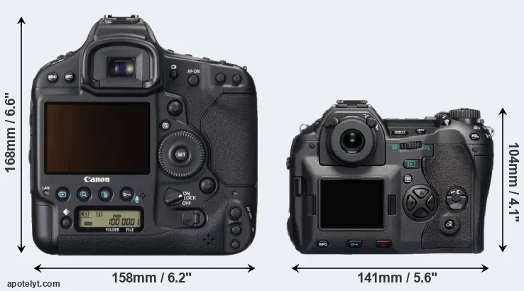 Comparison 1DX or E-1 rear