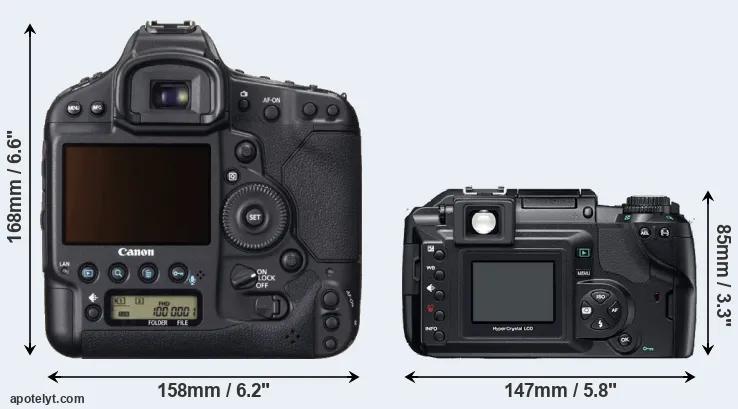 Comparison 1DX or E-300 rear