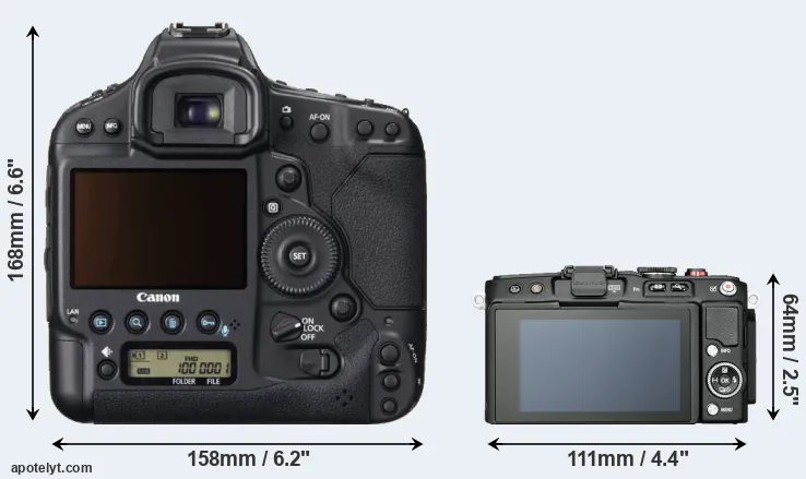 Comparison 1DX or E-PL6 rear