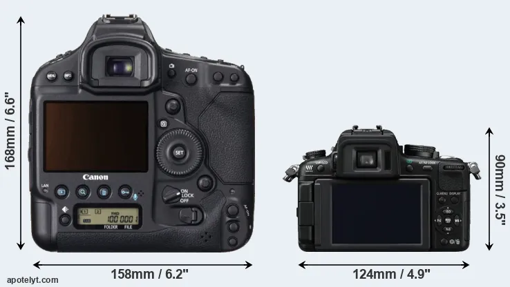 Comparison 1DX or GH2 rear
