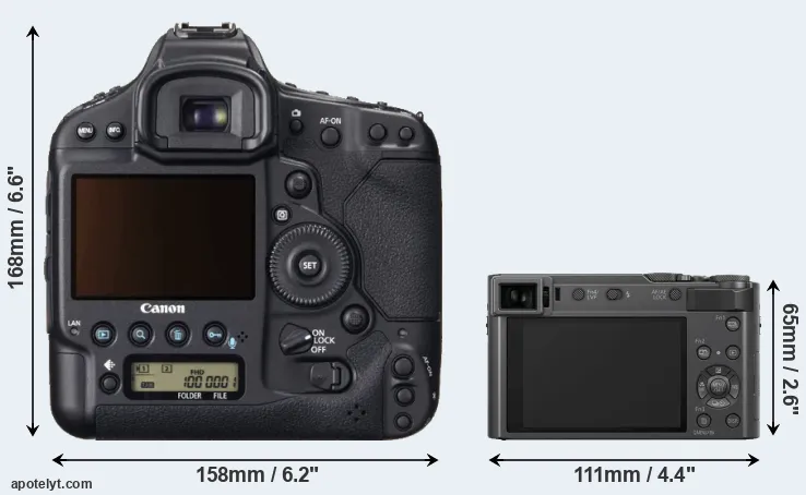 Comparison 1DX or ZS200 rear