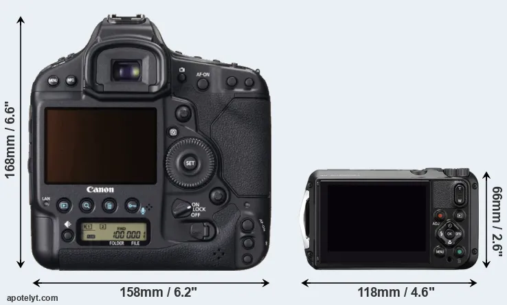 Comparison 1DX or WG-6 rear
