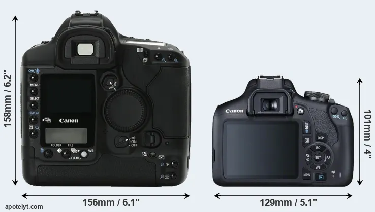 Comparison 1Ds Mark II or 2000D rear