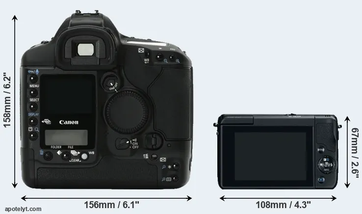 Comparison 1Ds Mark II or M10 rear