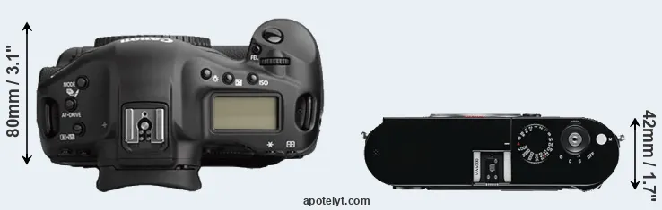 Compare 1Ds Mark II versus M Typ 240 top