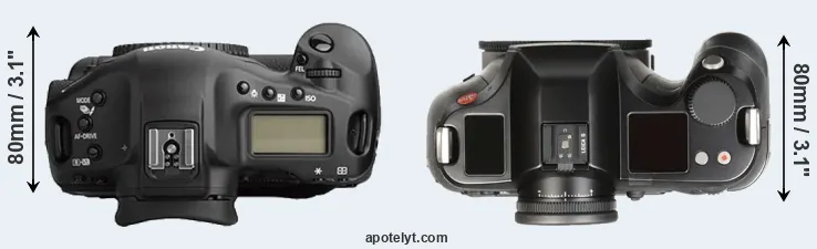 Compare 1Ds Mark II versus S Typ 007 top