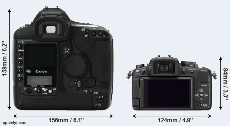 Comparison 1Ds Mark II or G1 rear