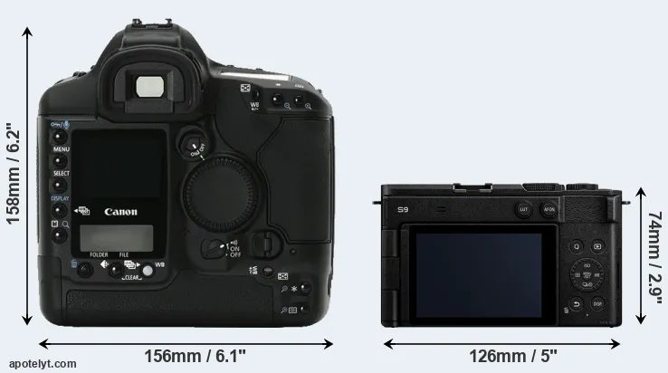 Comparison 1Ds Mark II or S9 rear
