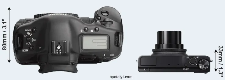 Compare 1Ds Mark III versus XQ2 top