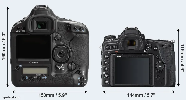 Comparison 1Ds Mark III or D780 rear
