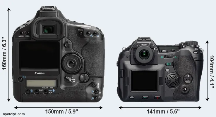 Comparison 1Ds Mark III or E-1 rear