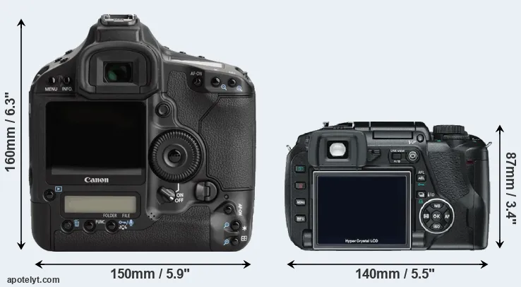 Comparison 1Ds Mark III or E-330 rear