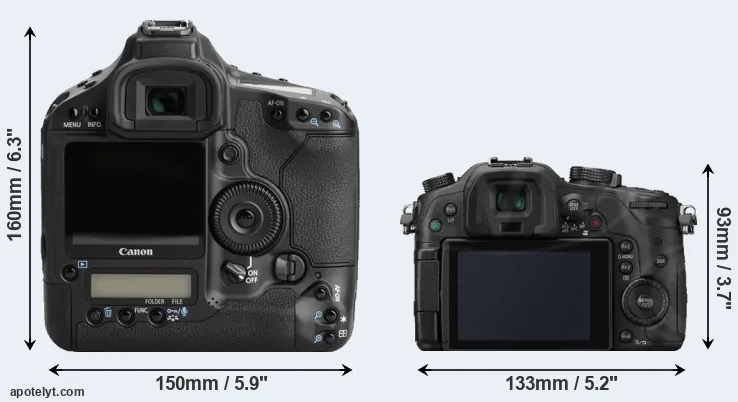 Comparison 1Ds Mark III or GH3 rear