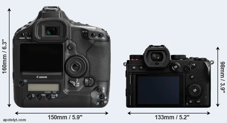 Comparison 1Ds Mark III or S5 rear