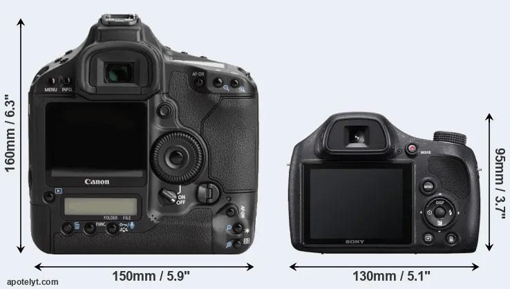 Comparison 1Ds Mark III or H400 rear
