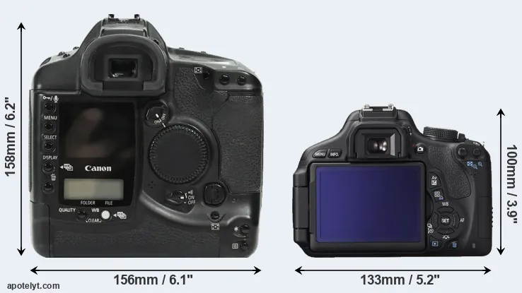 Comparison 1Ds or 600D rear