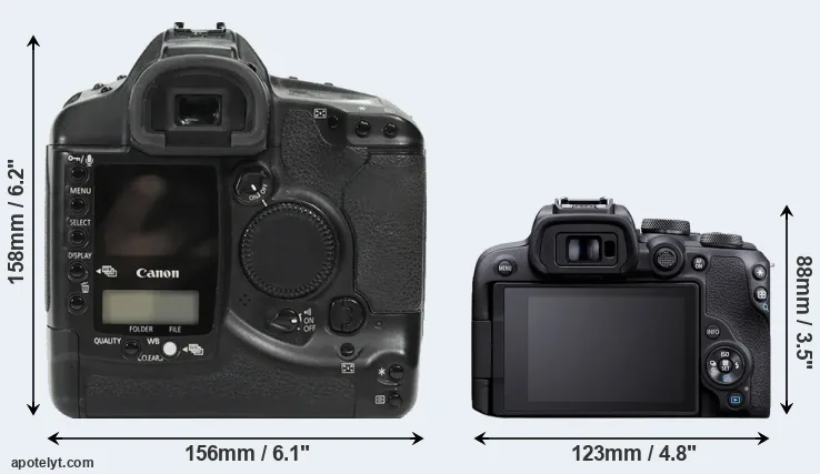 Comparison 1Ds or R10 rear
