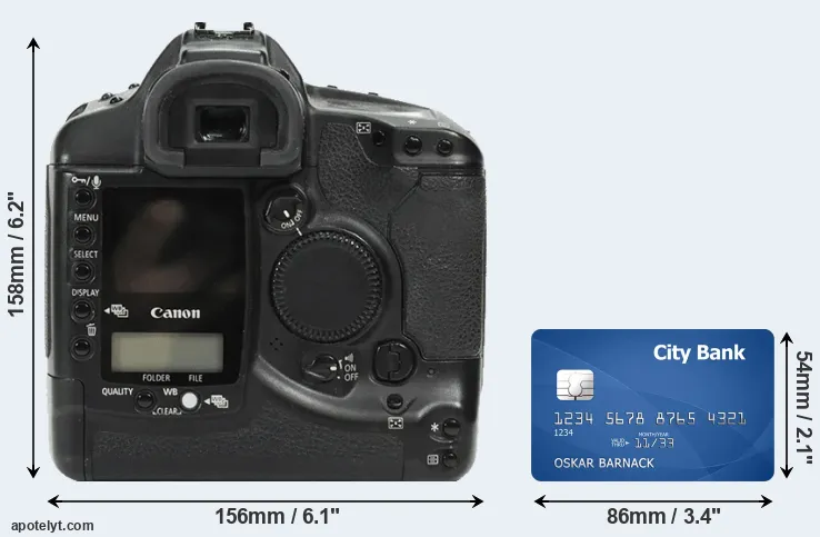 1Ds and credit card rear side