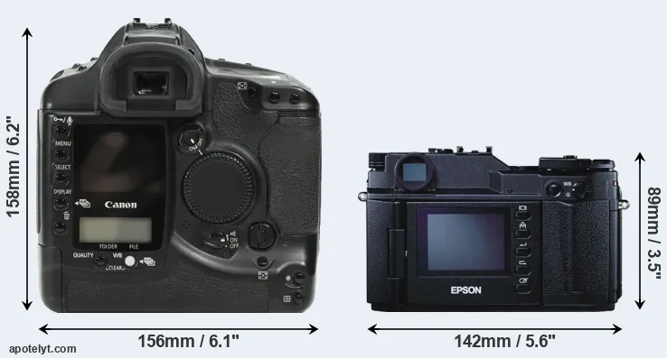 Comparison 1Ds or R-D1 rear