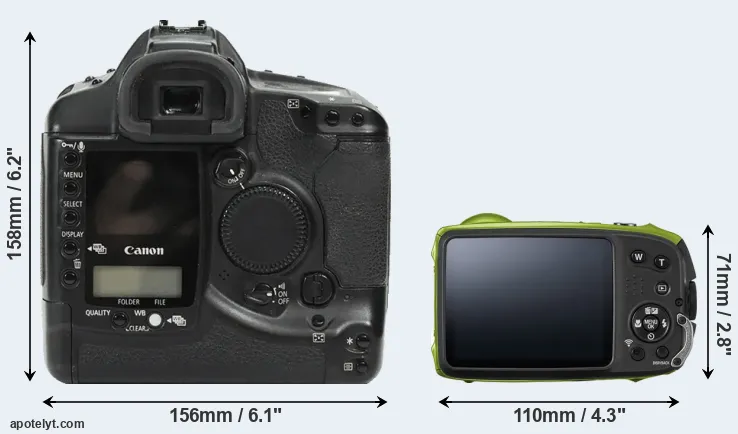 Comparison 1Ds or XP120 rear