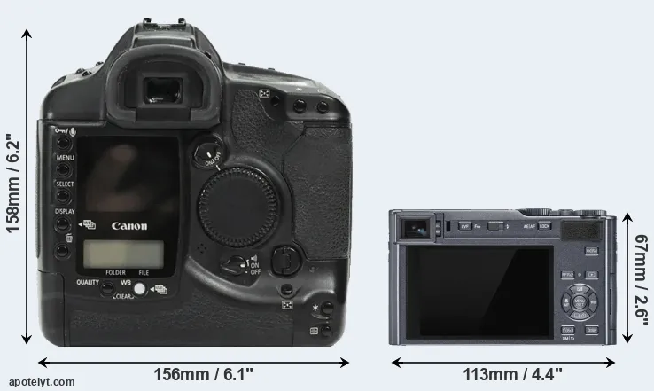 Comparison 1Ds or C-LUX rear