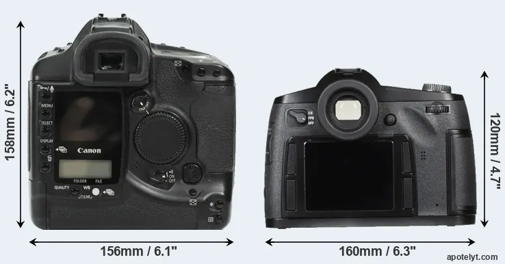 Comparison 1Ds or S Typ 007 rear
