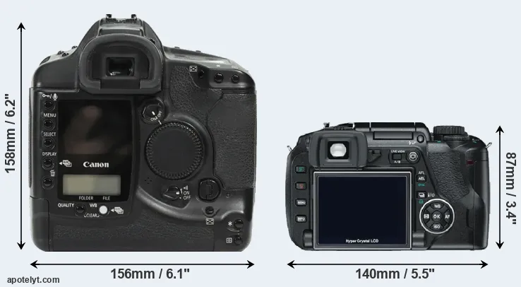 Comparison 1Ds or E-330 rear