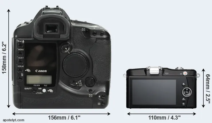 Comparison 1Ds or E-PM1 rear