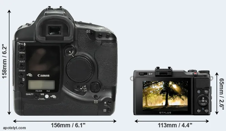 Comparison 1Ds or XZ-2 rear