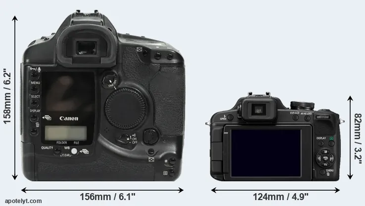 Comparison 1Ds or FZ100 rear