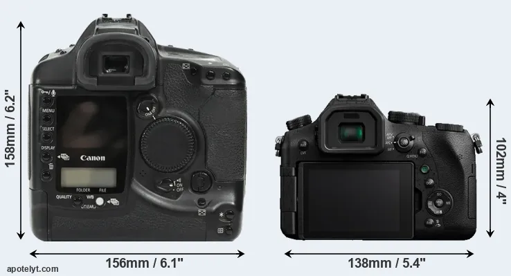 Comparison 1Ds or FZ2000 rear