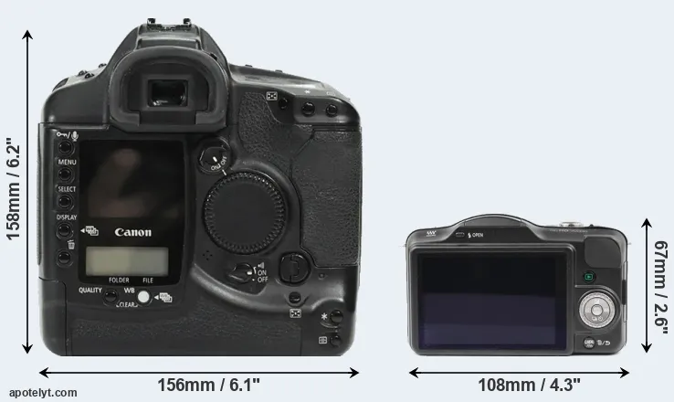Comparison 1Ds or GF3 rear