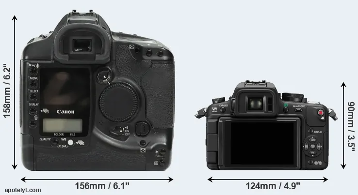 Comparison 1Ds or GH1 rear