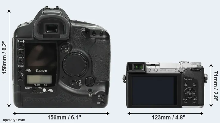 Comparison 1Ds or GX7 rear