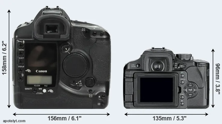 Comparison 1Ds or L10 rear
