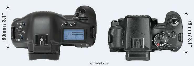 Compare 1Ds versus L10 top