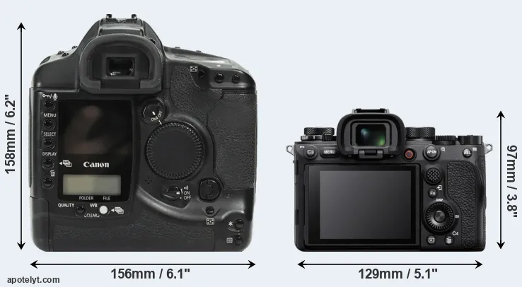 Comparison 1Ds or A1 rear