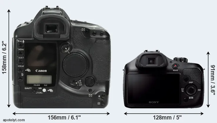Comparison 1Ds or A3000 rear