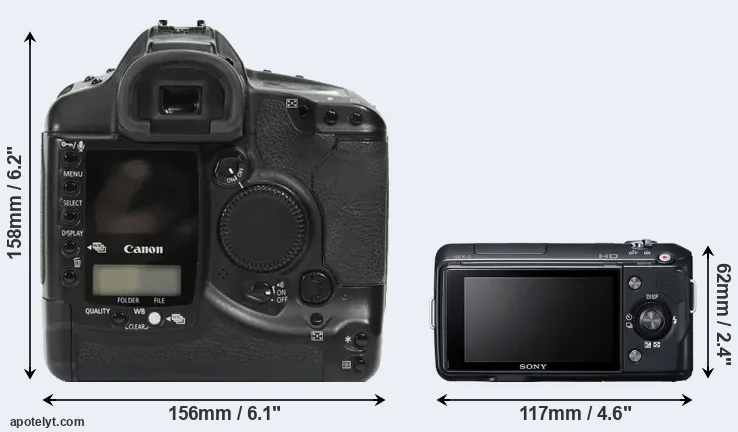 Comparison 1Ds or NEX-3 rear
