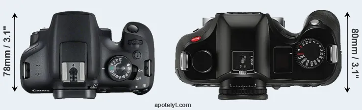Compare 2000D versus S Typ 006 top