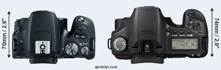 Compare 200D versus 30D top