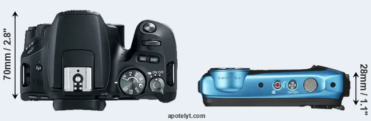 Compare 200D versus XP130 top
