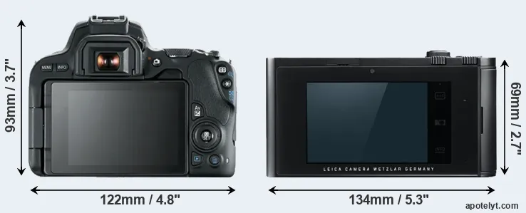 Comparison 200D or T Typ 701 rear