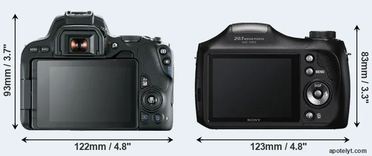 Comparison 200D or H200 rear