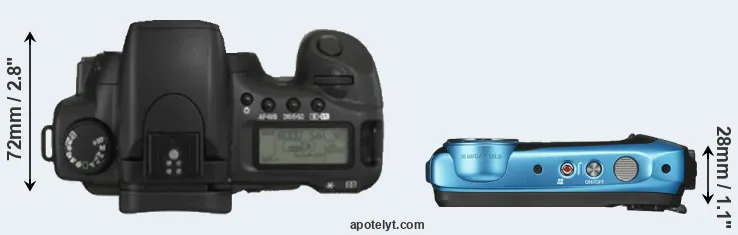 Compare 20D versus XP140 top