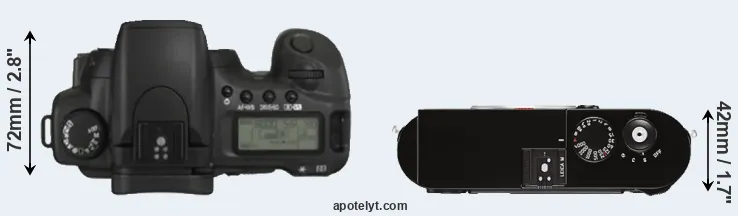 Compare 20D versus M Typ 262 top